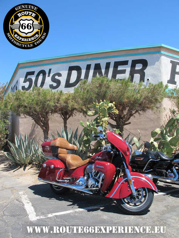 Route 66 Experience, Peggy Sue Diner, Viajes en moto por USA