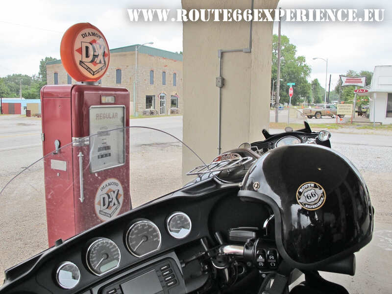 Route 66 Experience, surtidor vintage