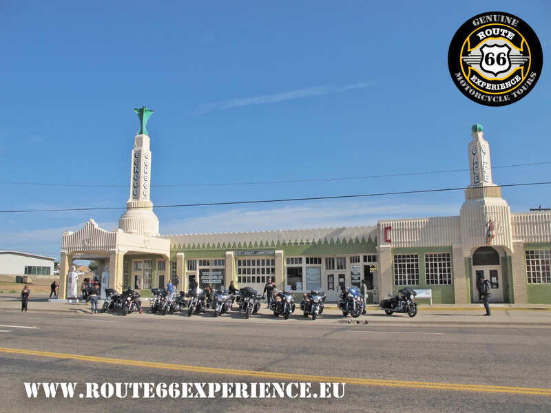 Route 66 Experience, U Drop Cafe. Viajes en moto por USA