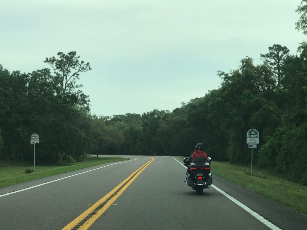 Ruta en moto por Florida