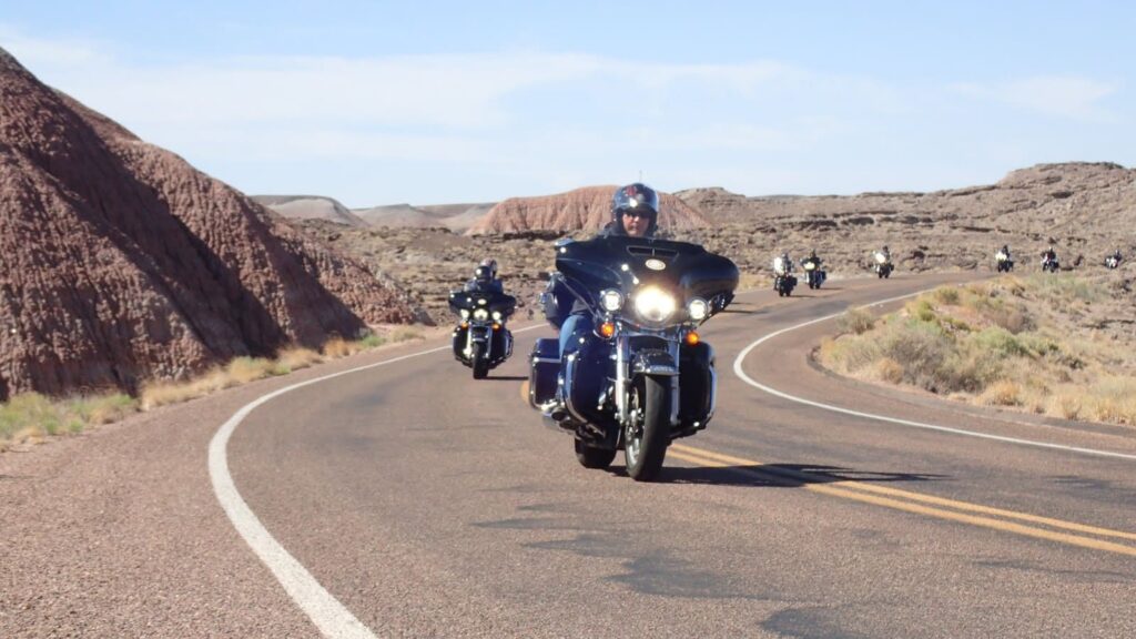 Gon Castro, guía de ruta de Route 66 Experience, Viaje en moto por USA