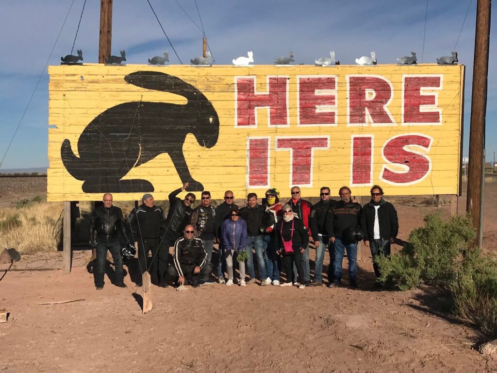 Jack Rabbit Trading Post, ruta 66 USA, Viaje en moto por USA