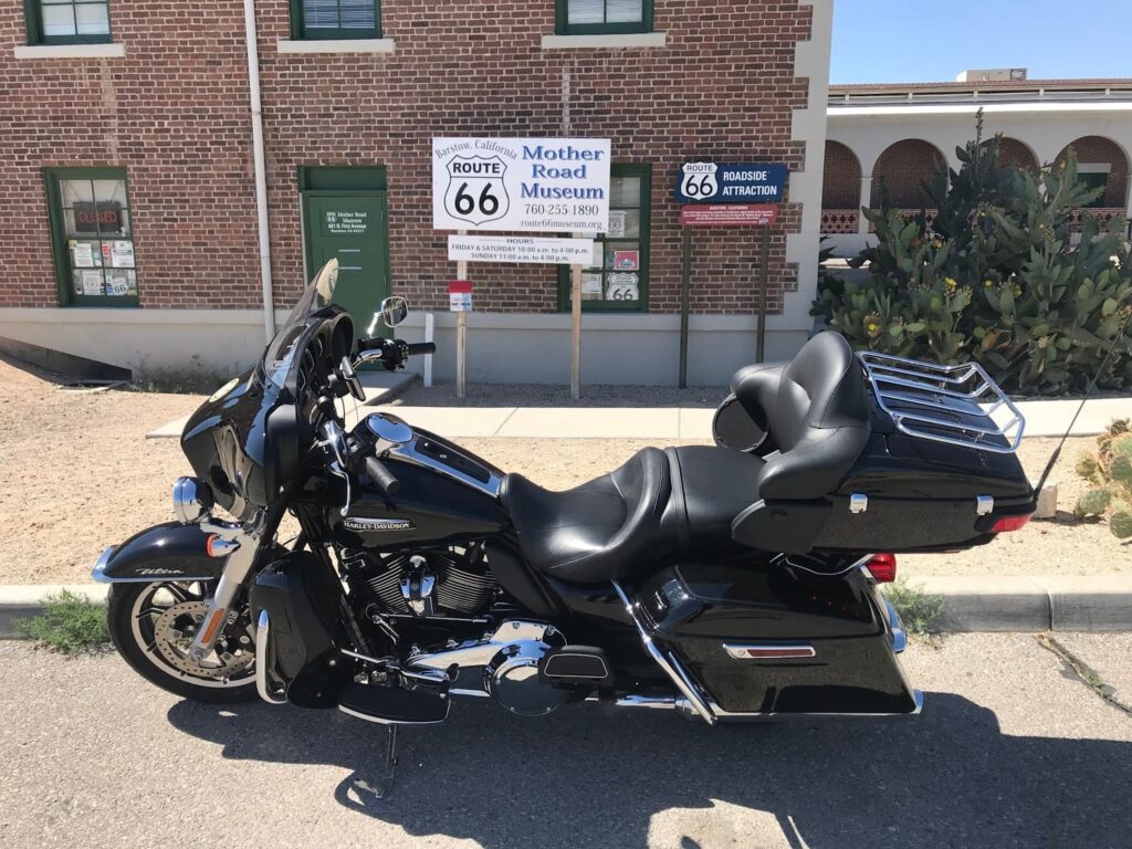 Museo Route 66 en Barstow, California, Viaje en moto por USA