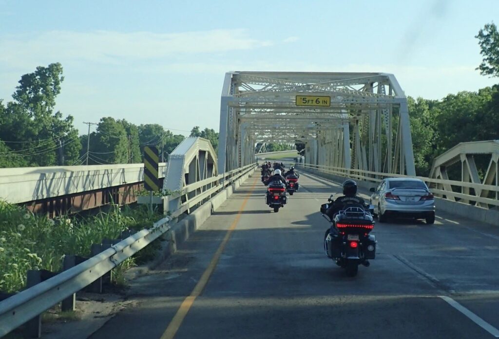 Puentes de hierro ruta 66 en moto, Viaje en moto por USA