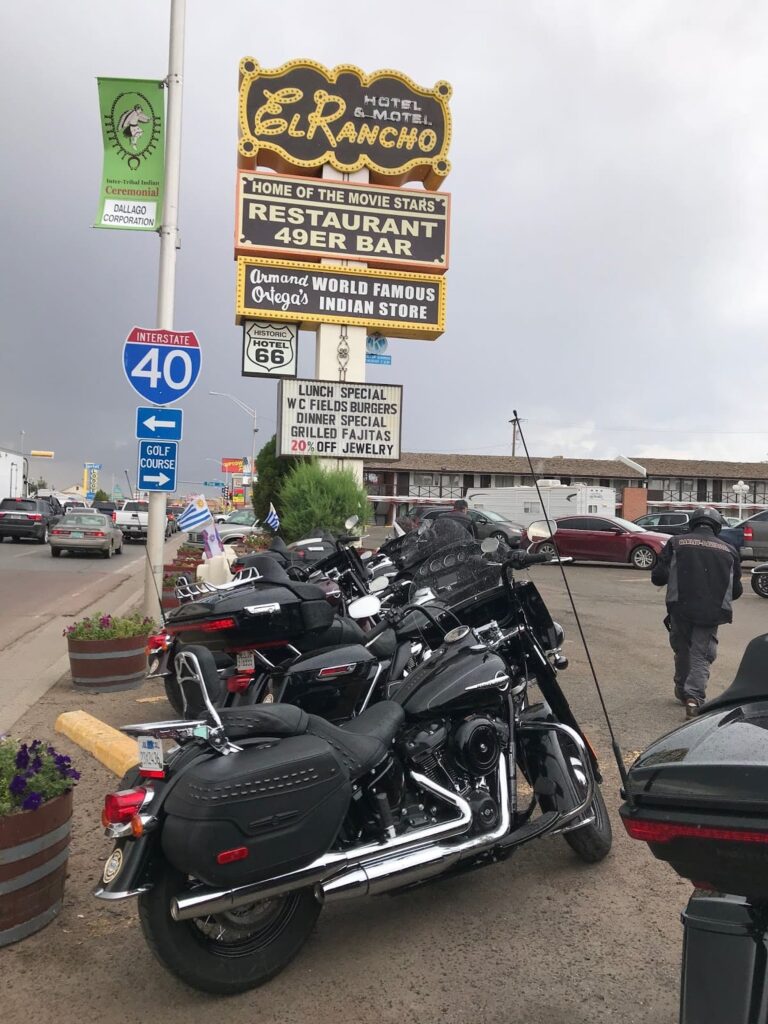 Ruta 66 en moto, Gallup New Mexico