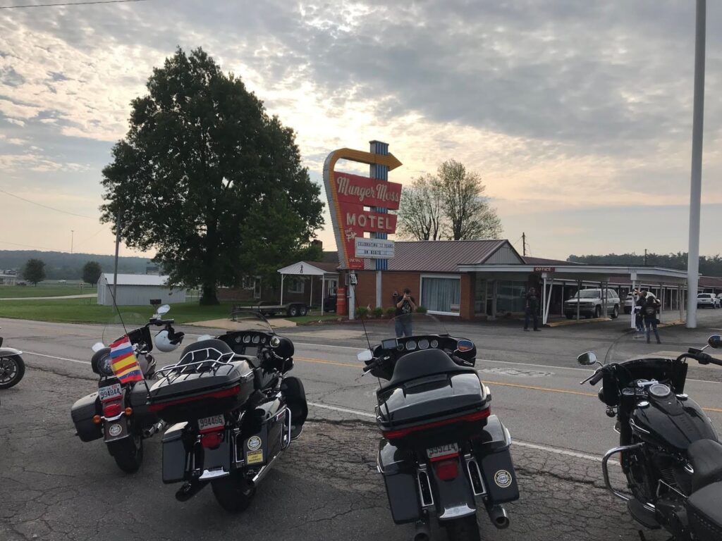 Munger Moss Motel, Route 66 Experience USA, Ruta 66 en moto