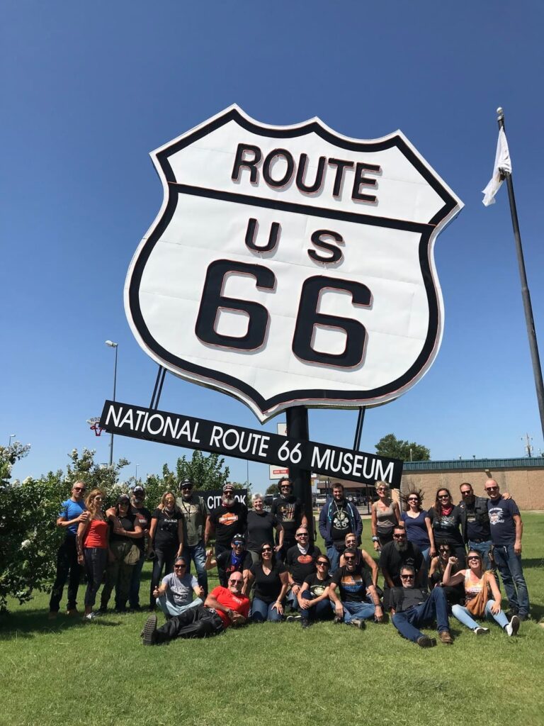 National Route 66 Museum. Viaje en Harley por USA, Ruta 66 en moto