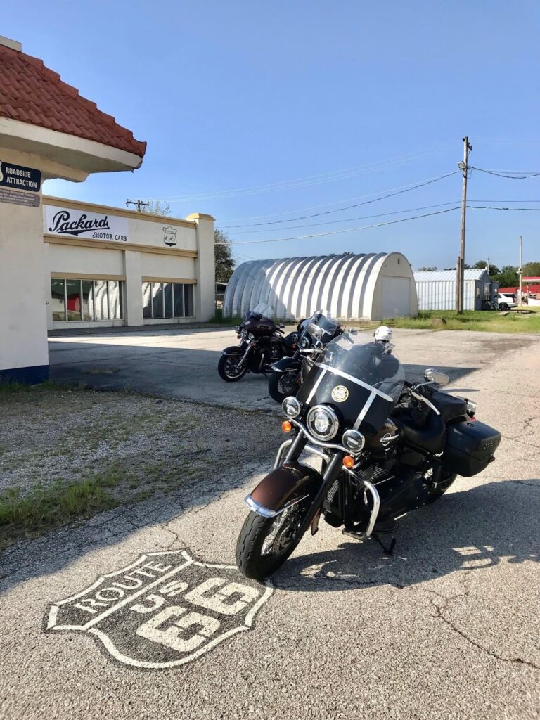 Afton Station, Route 66 Experience, Viaje en moto por USA