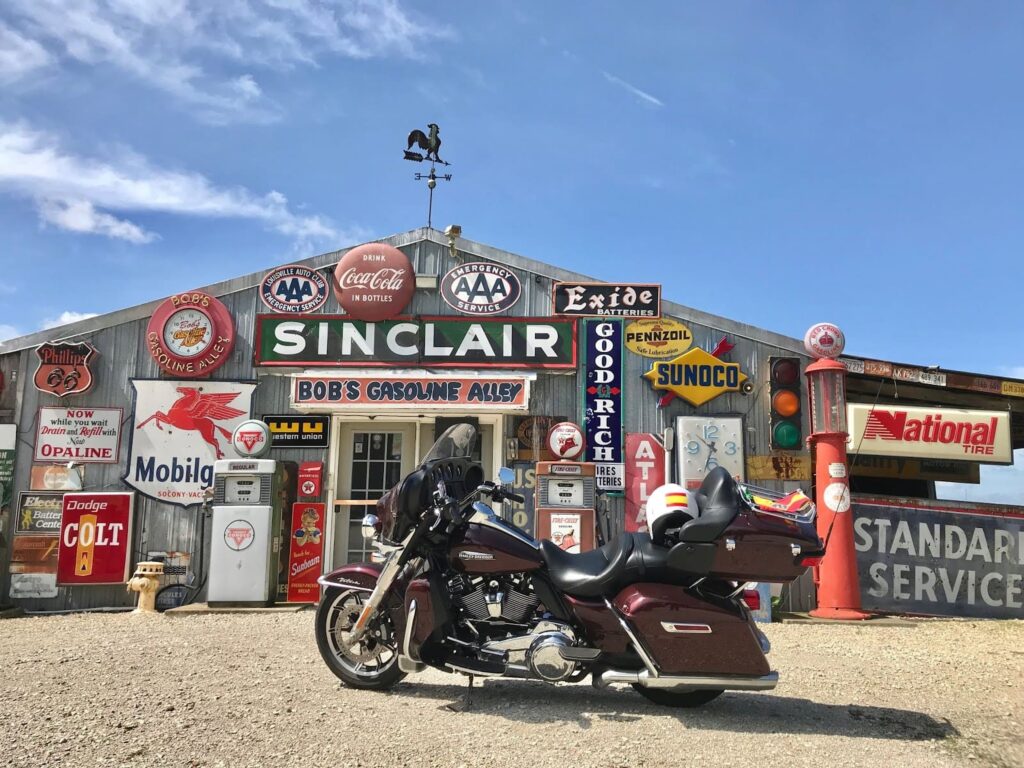 Bob´s Gasoline Alley, Route 66, Viaje en moto por USA
