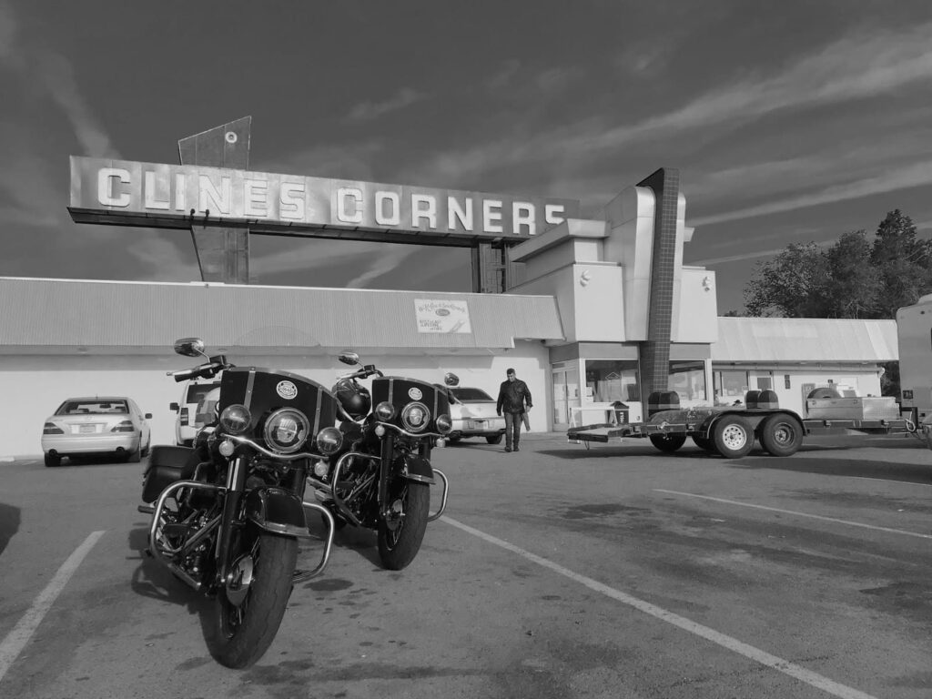 Clines Corners, Route 66 experience, Viaje en moto por USA