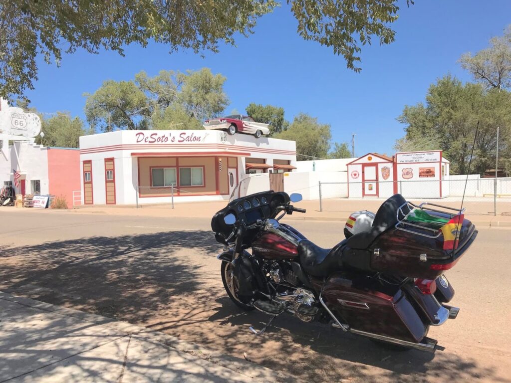 De soto´s, Ruta 66 Arizona, Viaje en moto por USA