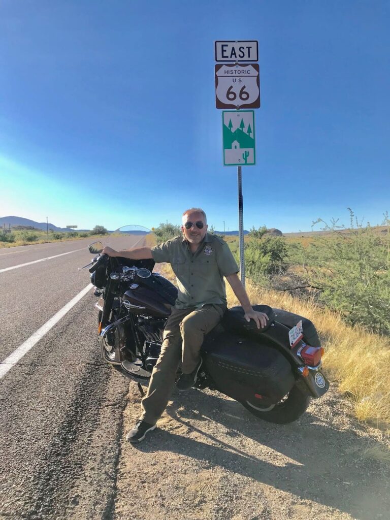 Gon Castro Route 66, Viaje en moto por USA