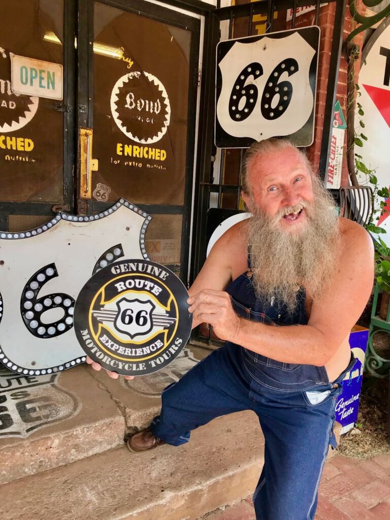 Harley Annabelle, Route 66 Oklahoma, Viaje en moto por USA