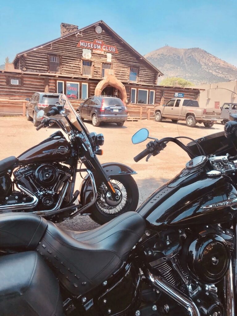 Museum Club, Flagstaff, Viaje en moto por USA