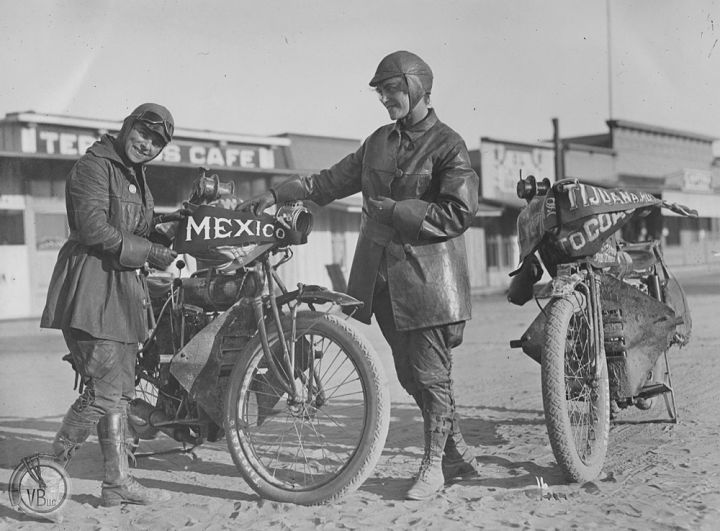 Coast to coast in motorcycle