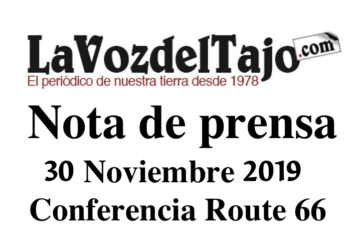 Nota de prensa La Voz del Tajo Route 66