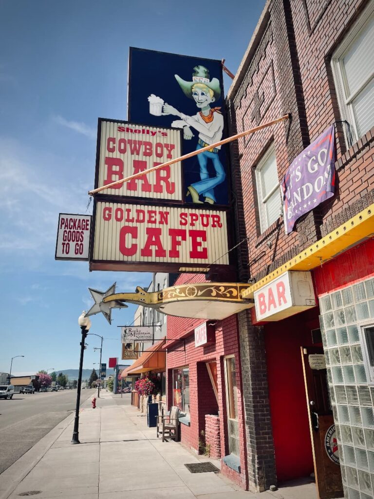 Golden Spur. Cafe, Afton, Wyoming,