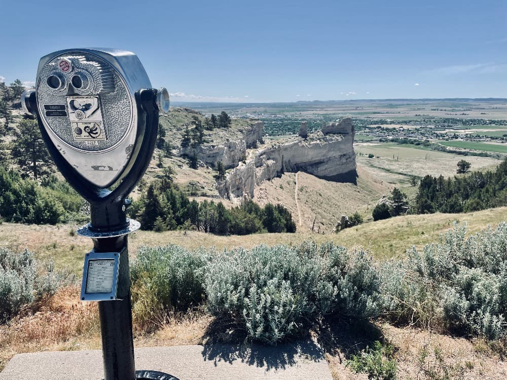 Scottbluff en la ruta Parques Nacionales USA