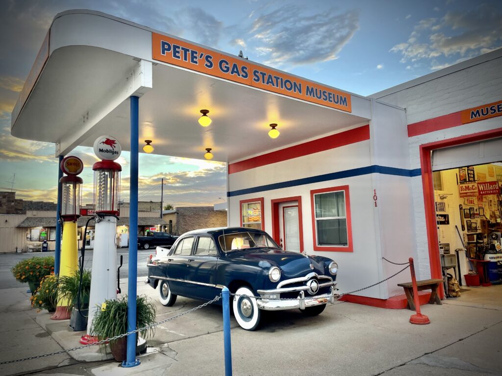 Pete´s Gas Station Museum