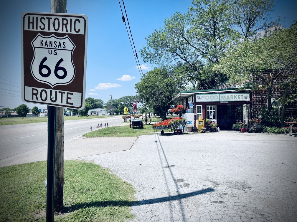 Nelson's Old Riverton Store, Kansas. Viaje Ruta 66