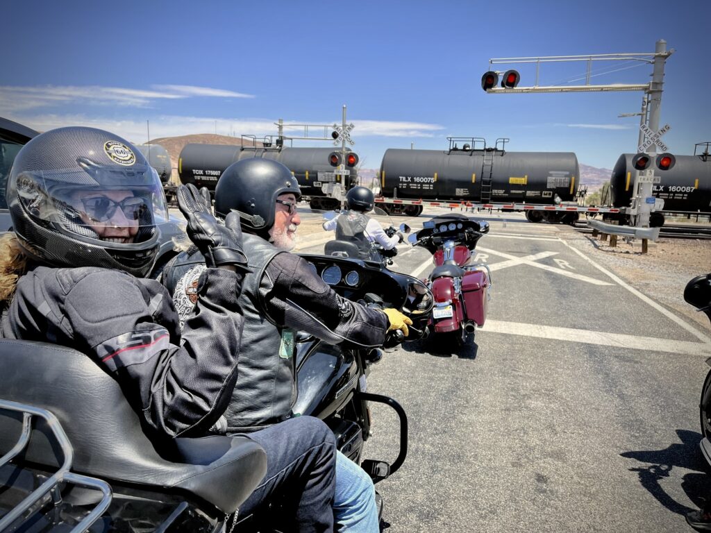 Recorriendo la ruta 66 en moto
