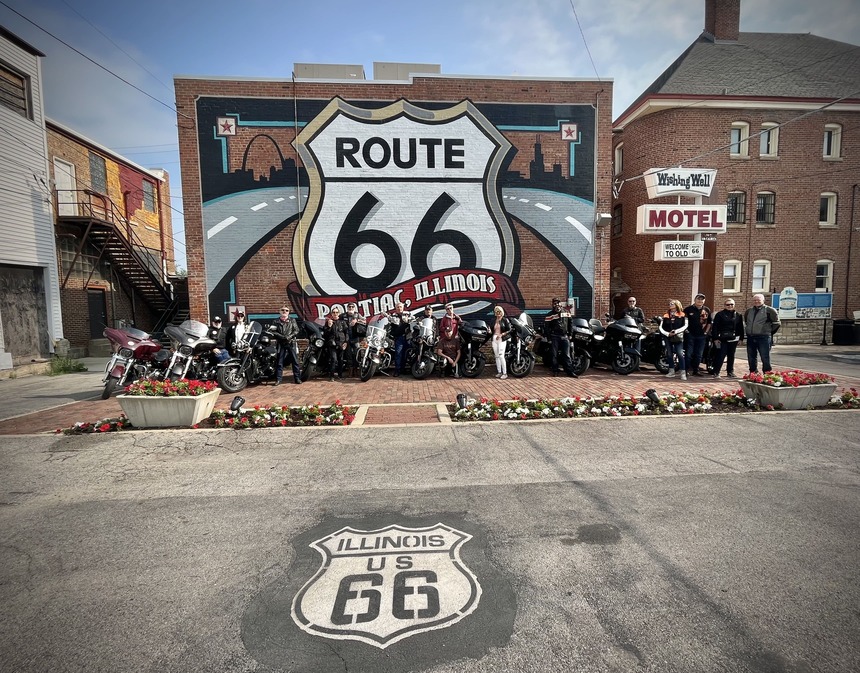 Route 66 Hall of fame, Pontiac, IL. Viaje Ruta 66