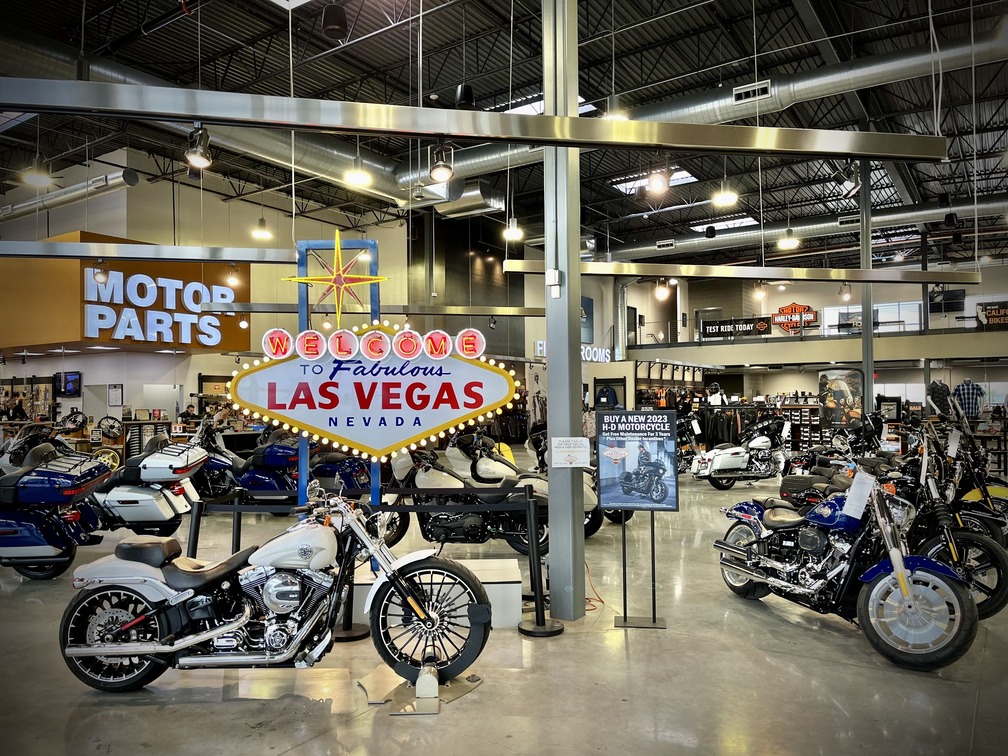 Viaje Route 66, Harley Davidson Las Vegas