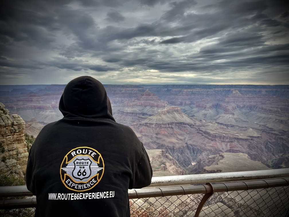 Mirador Grand Canyon, Viaje Route 66