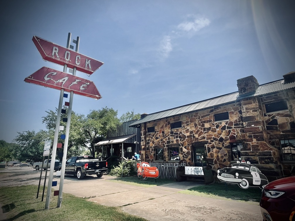 Viaje Route 66, Rock Cafe, Stroud, OKlahoma