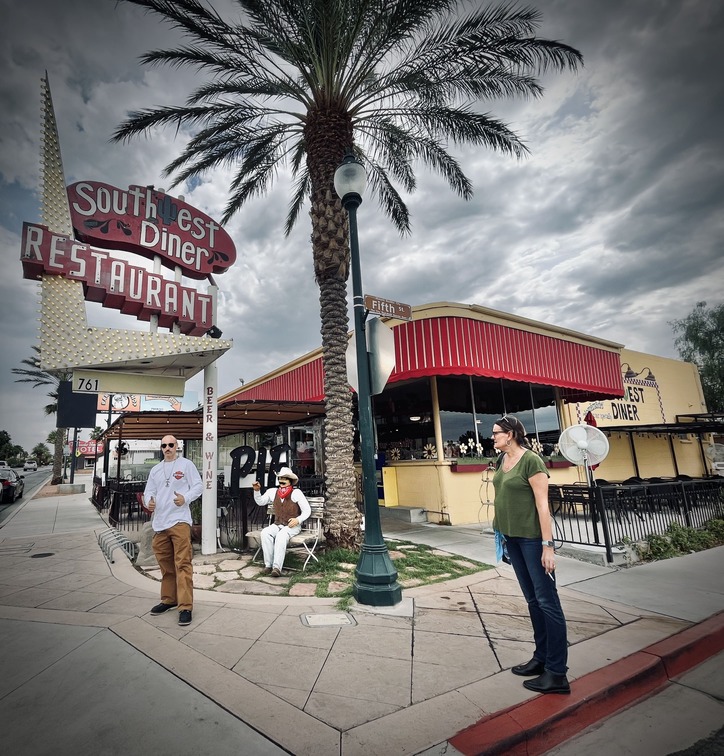 Viaje Route 66, South West Diner, Bullhead City