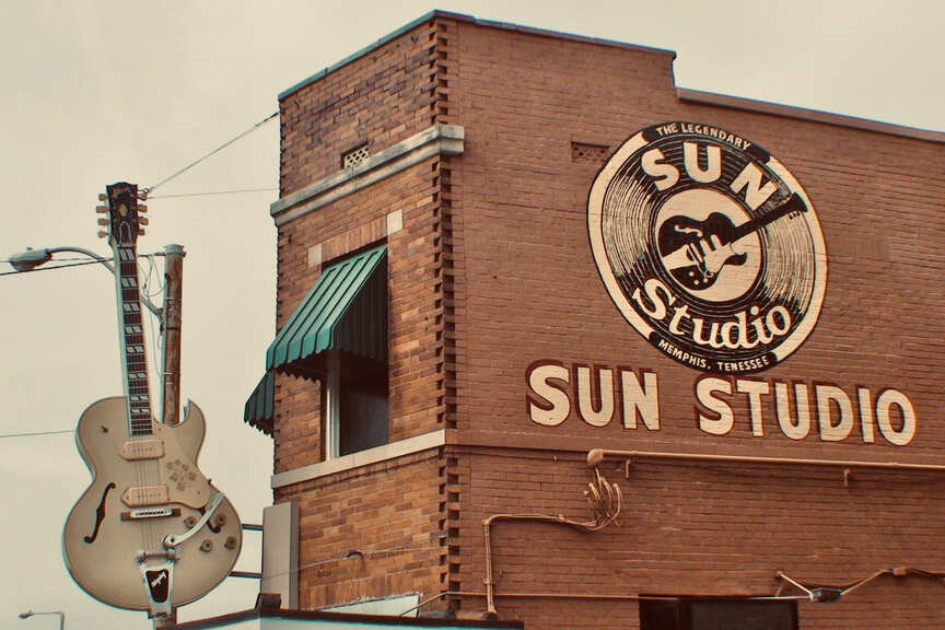 visita a Sun Studio durante la Route 61