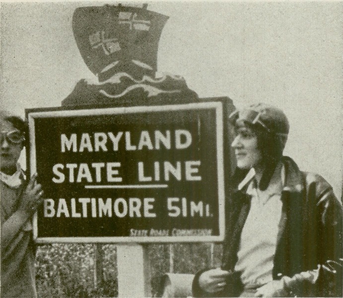 Carol y Winnie durante su viaje en moto a su paso por Maryland. Carol y Winnie durante su viaje en moto a su paso por Maryland.