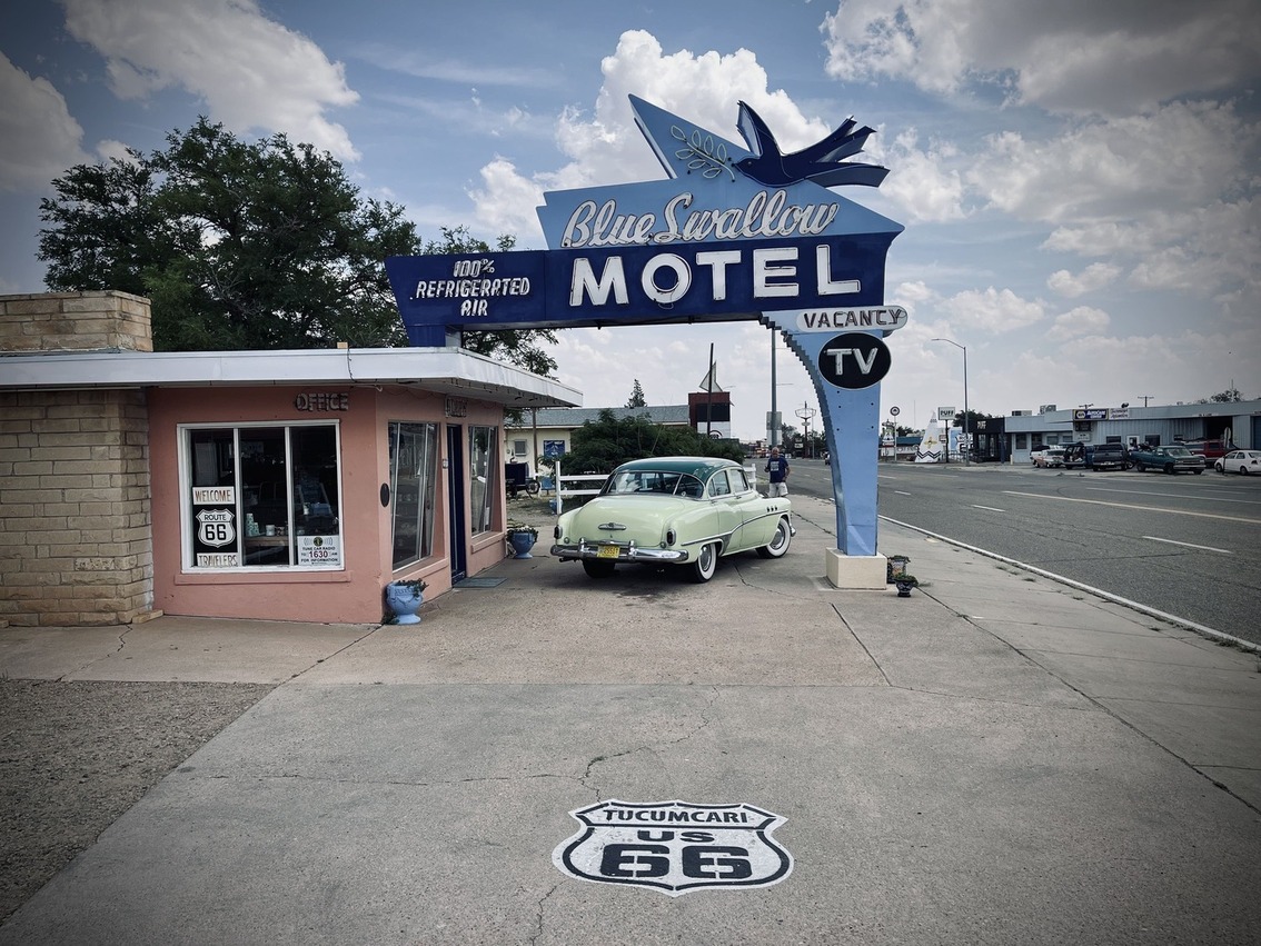 Blue Swalow Motel, Tucumcari, NM