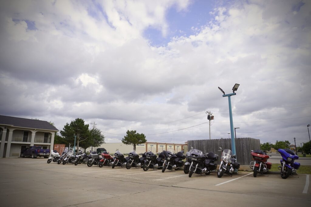 Hotel Edmond, Oklahoma Route 66 en moto. Hotel Edmond, Oklahoma
