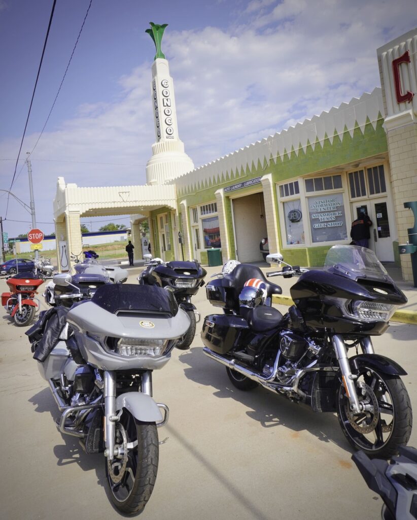 U Drop Inn, Texas Route 66 en moto, U Drop Inn, Texas
