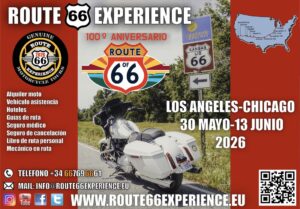 Ruta 66 en moto junio 2026