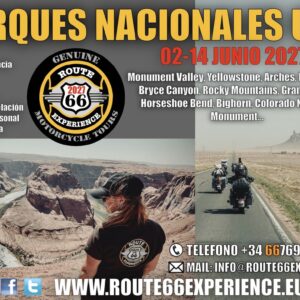 Ruta Parques Nacionales USA 2027